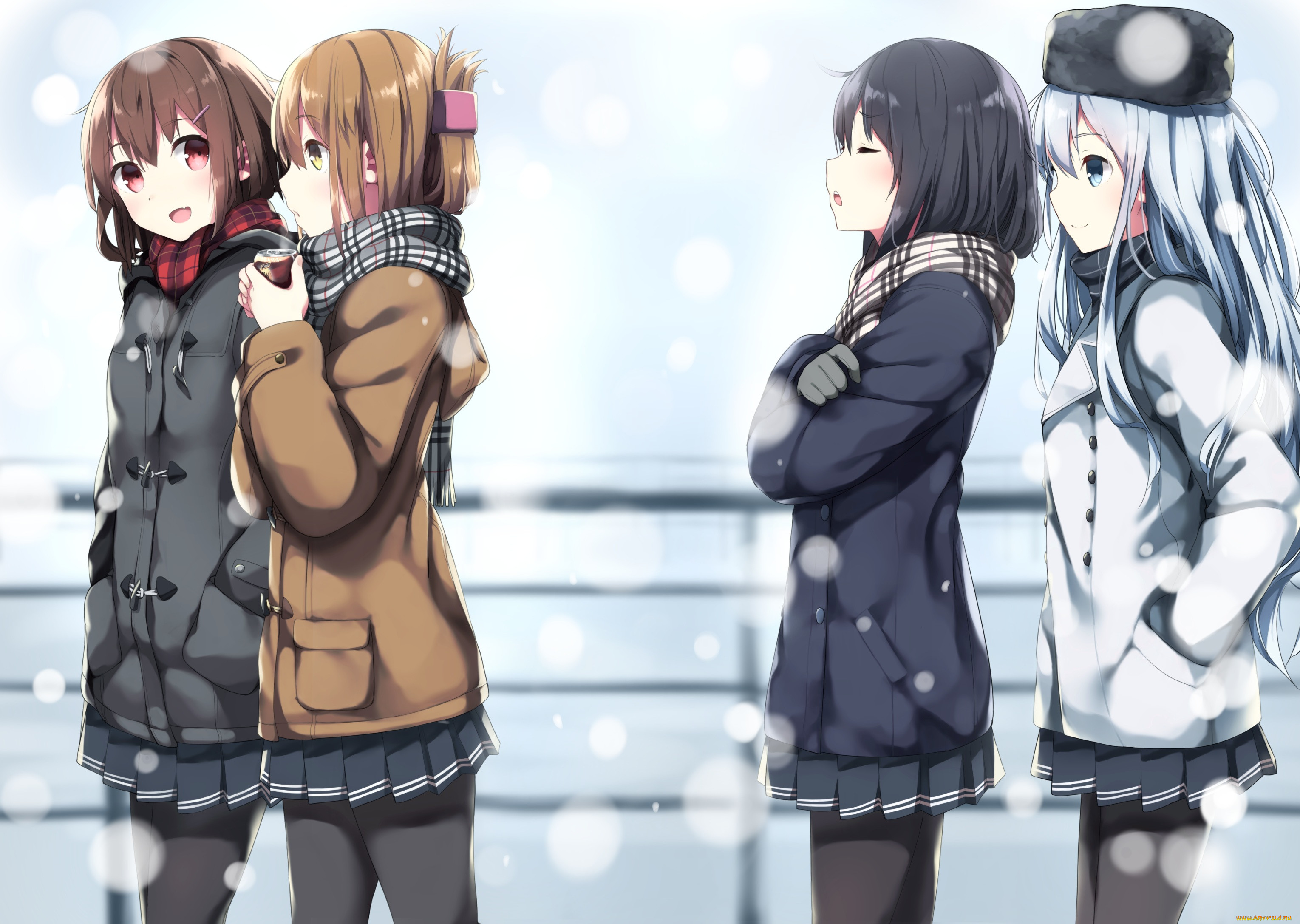 , kantai collection, ikazuchi, hibiki, kancolle, akatsuki, kantai, collection, fueru, nattou, , inazuma